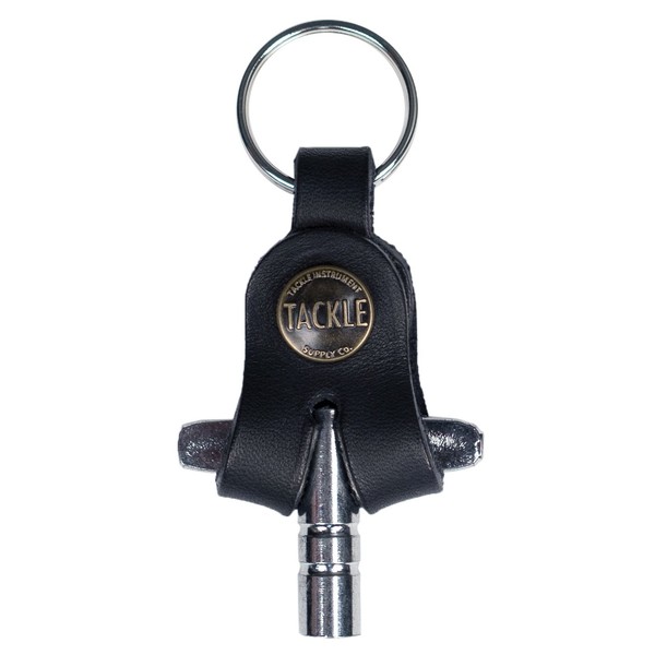 Tackle Instrument Supply Co. Drum Key with Leather Case, Black
