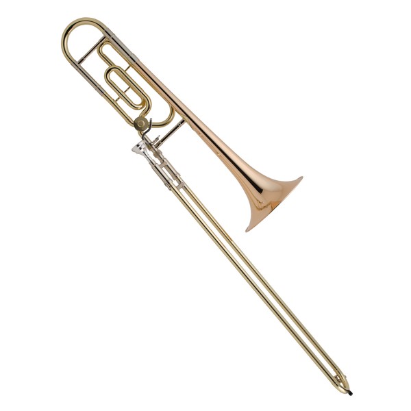 King 608F Bb/F Tenor Trombone, Gold Brass Bell