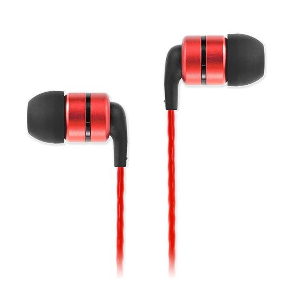SoundMAGIC E80 In-Ear Headphones, Red - Main