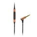 E80c In-Ear Headphones with Mic, Copper - Connector