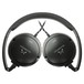 P22c Headphones, Black - Folded