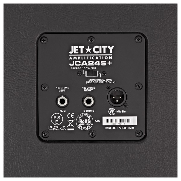 Jet City 24S+ 2x12 Speaker Cab