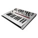 Korg Monologue Analogue Synthesizer, Silver - Angled