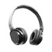 SoundMAGIC P22BT Portable Bluetooth Headphones, Black - Main