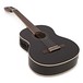 Deluxe Classical Electro Acoustic Guitar, Black, by Gear4music