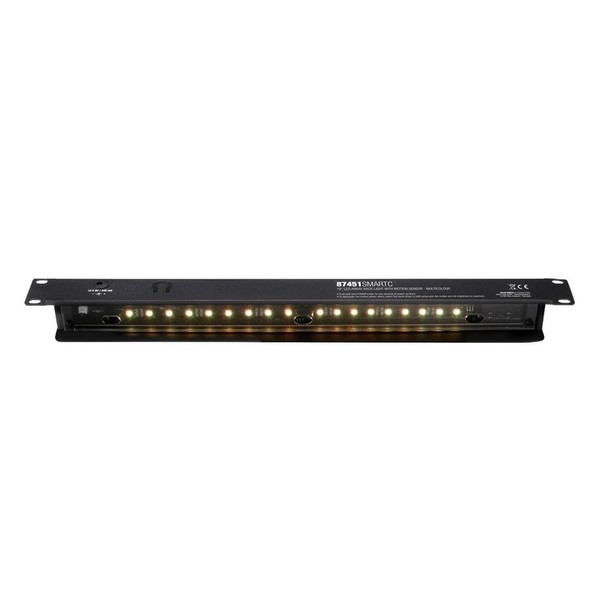 Adam Hall 19'' LED Sensor Rack Light, 1U, Multi-Coloured 7