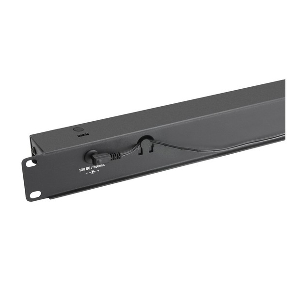 Adam Hall 19'' LED Sensor Rack Light, 1U, Multi-Coloured 10