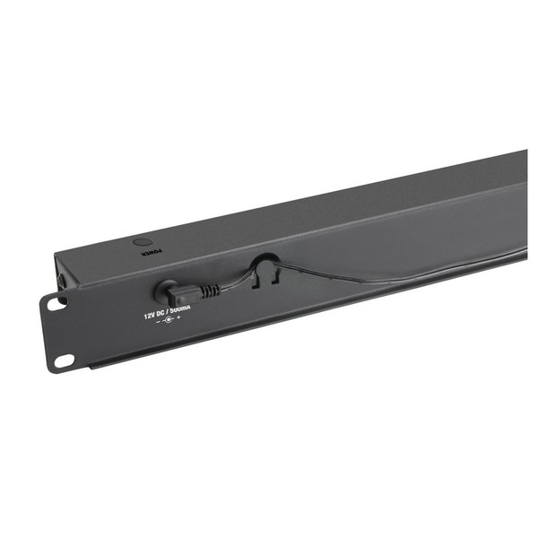 Adam Hall 19'' LED Sensor Rack Light, 1U, White 5