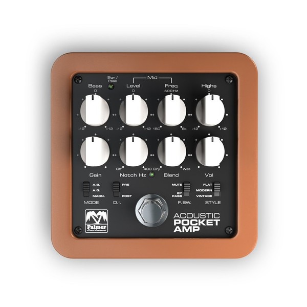 Palmer MI Pocket Amp Acoustic Portable Preamp 3