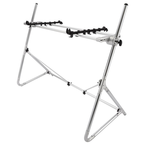 Sequenz Standard STD-M-SV 73/76-Note Keyboard Stand, Silver - Main