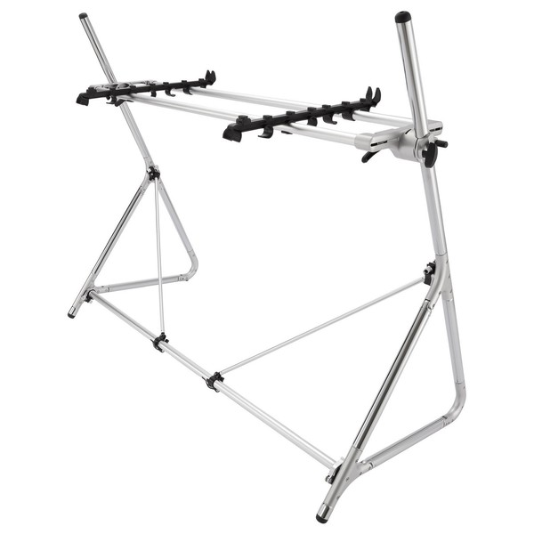 STD-M-SV 73/76-Note Keyboard Stand, Silver - 2nd Configuration