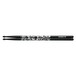 Tama Skull Pattern 5A Drum Sticks, Black flat