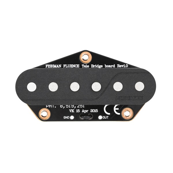 Fishman Fluence Greg Koch Gristle Tone Pickup Tele Set, White