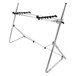 Sequenz Standard STD-L-SV 88-Note Keyboard Stand, Silver - Angled