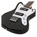 Badger Classic Bass Guitar and Case, Black