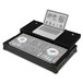 UDG FlightCase DDJ-RX/SX/SX2 & Laptop Shelf - Angled Open (Equipment Not Included)