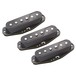 Fishman Fluence Multi Voice Single Width Strat Pickup Set, Black