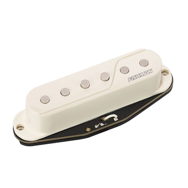 Fishman Fluence Multi Voice Single Width Strat Passive Pickup, White