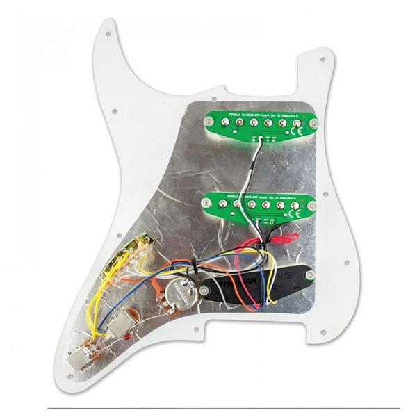 Fishman Fluence Loaded Stratocaster Pick Guard Back View