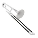 pBone Trombone in Plastica, Bianco