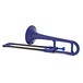 pBone Mini Plastic Trombone, Blue