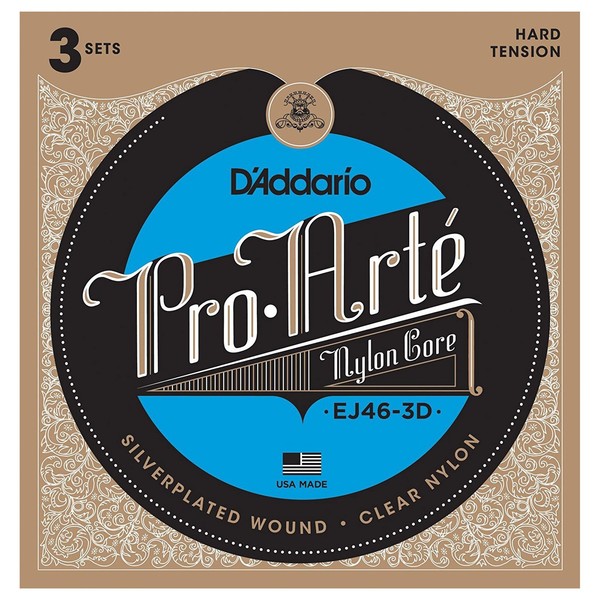 D'Addario 3-Pack Pro-Arte Hard Tension Strings