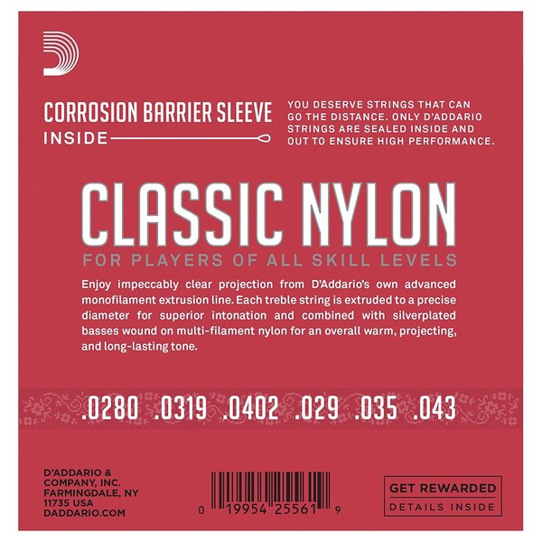 D'Addario 3 Set Value Normal Tension
