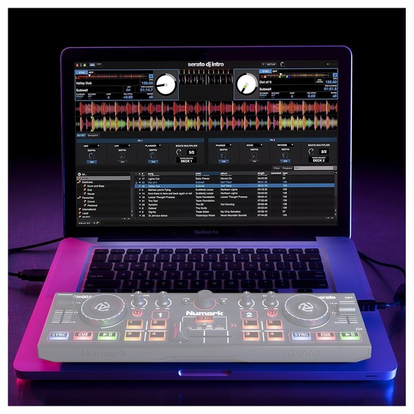 Numark DJ2GO 2 Portable DJ Controller - Lifestyle (Laptop Not Included)