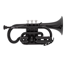 playLITE Hybrid Cornet by Gear4music, Black - Nearly New