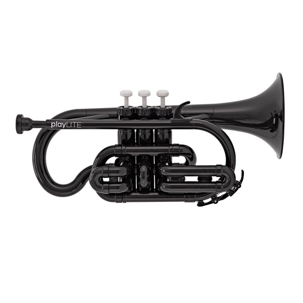 playLITE Hybrid Cornet by Gear4music, Black