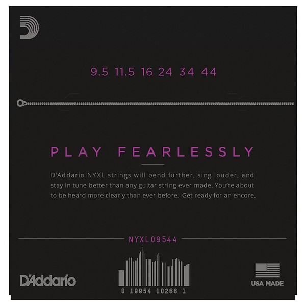 D'Addario NYXL09544 Nickel Wound