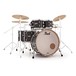 Pearl Masters MCT 22'' 5pc Shell Pack, Matte Caviar Black w/ Cymbals