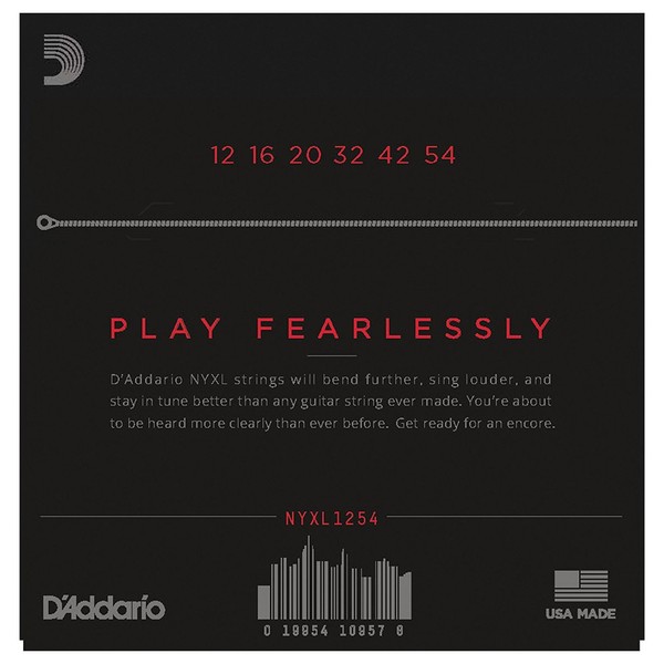 D'Addario NYXL1254 Nickel Wound Strings