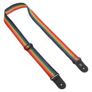 D'Addario Polypropylene Guitar Strap , Rainbow