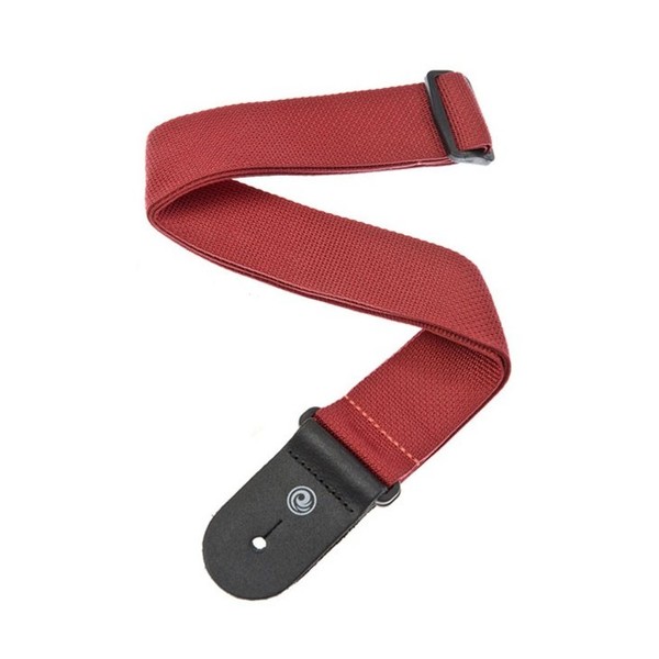 Planet Waves Polypropylene Guitar Strap, Red Main