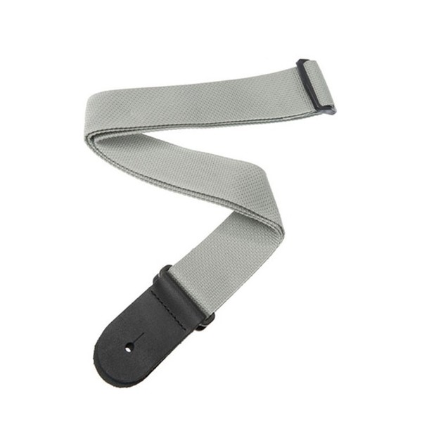 Planet Waves Polypropylene Guitar Strap, Silver Main Image