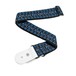 D'Addario 50G05 Woven Guitar Strap, Hootenanny Blue/Black