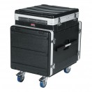 Gator GRC-12X10 PU Moulded Pop-Up Rack Case, 12U Top, 10U Side