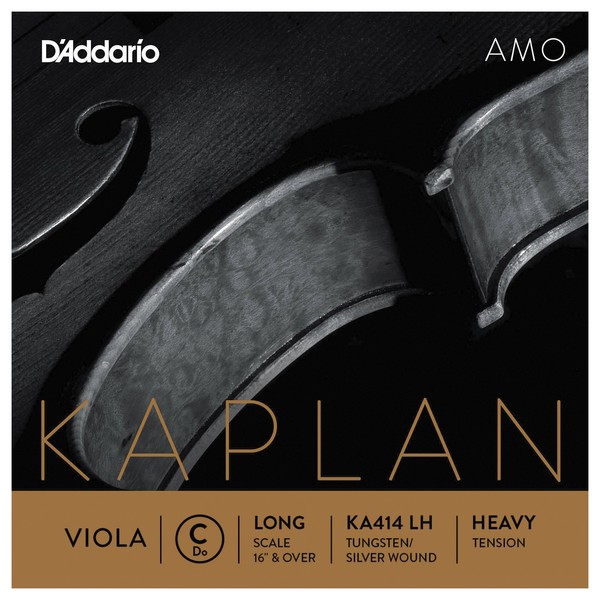 D'Addario Kaplan Amo Viola C String, Long Scale, Heavy