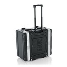 Gator GRR-6L Lockable Moulded Rolling Rack Case, 6U