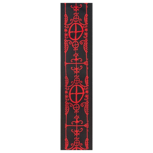 D'Addario Woven Guitar Strap Unique Voodoo Graphic