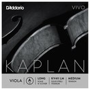 D'Addario Kaplan Vivo Viola A String, Long Scale, Medium