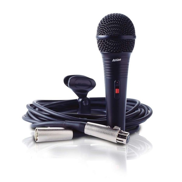 Ashton DM50C Dynamic Microphone, XLR-XLR, Black 1