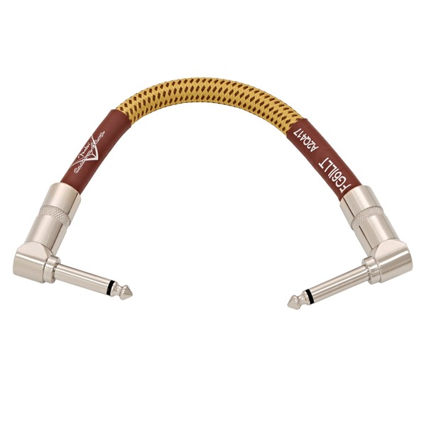 Fender Custom Shop 6 inch Patch Cable Tweed Individual