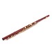 Elkhart 100FLE Student Flute, Red with Gold Lacquer Keywork