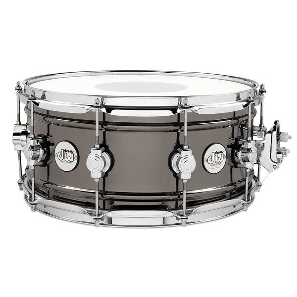 DW Design Series 14'' x 6.5'' Black Nickel Over Brass Snare Drum