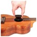 D'Addario Humidifier In Soundhole of Ukulele