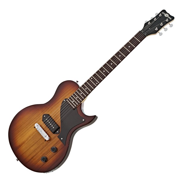 New Jersey II Electric Guitar by Gear4music, Tobacco Sunburst