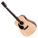 Sigma DMEL Electro Acoustic Left Handed, Natural
