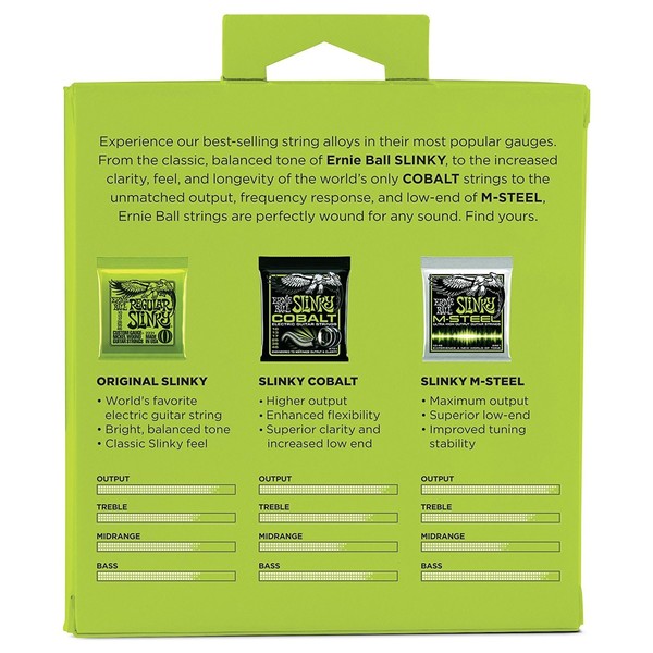 Ernie Ball Regular 10-46 Tone Pack